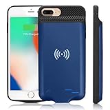 ★ 100% Zufriedenheitsgarantie ★: Kauf im Vertrauen! Ein Jahr Garantie! 30 Tage Geld-zurück-Garantie! Unterstützung für 5000mAh iPhone 6 / 6s / 7/8 plus-Batteriegehäuse