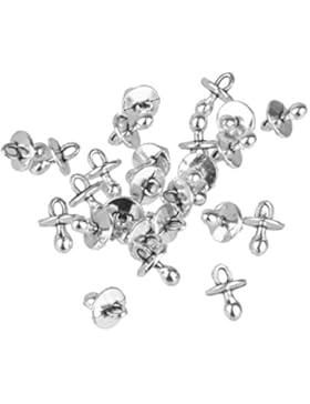 MagiDeal 25pcs Baby Schnuller Halskette Anhänger Kettenanhänger Pendant Charm Basteln