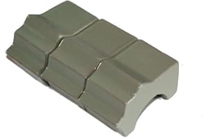 Woodlodge Products YFBMG Large Mint Green Glazed Pot Feet, Pack of 3