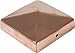 Produktbild Unbekannt Pfostenkappen Pyramide Kupfer 71 x 71 mm