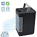 Produktbild Mobiles Klimagerät,4 IN 1 MiNIi air cooler,klimaanlage/Luftkühler/Ventilator/Lufterfrischer Zwei Verwendungsmodi (Ladung/Akku) für Home Office(schwarz)