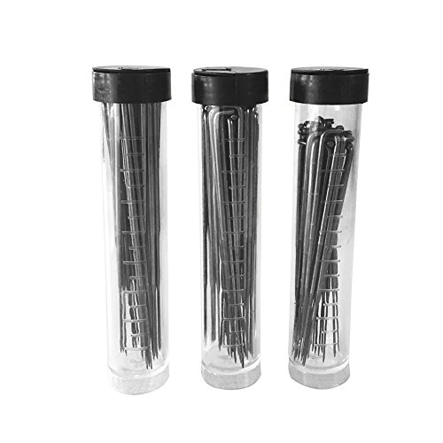 120 Pieces Filznadel Dreieckige Punkt Filznadeln DIY Wolle Pin Wolle Filzwerkzeuge 3 Sizes 78mm 86mm 91mm (Each Sizes 40pcs) - 4