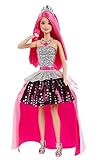 singende barbie 2006 null Mattel CKB57 - Eine Prinzessin im Rockstar Camp - Prinzessin Courtney mit Mikrofon [UK Import]