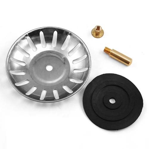 TRIXES Siebkörbchen für die Küchenspüle Abfluss Stöpsel mit Sieb