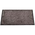 lakeland Microfibre Super-Absorbent Door Mat Slate – Indoor/Outdoor 60cm x 40cm For Narrow Hallways