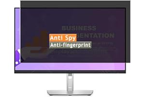 Vaxson Privacy Screen Protector, compatible with Dell P2422HE P2422H 23.8" Display, Anti Spy Guard Film Protectors Sticker [NOT Tempered Glass] New