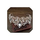 Stil: Brauthaar-Zusätze, Anzahl: Hochzeit Diademe, Zieht: Silver Crystal Braut Diademe, Typ: BrautTiara