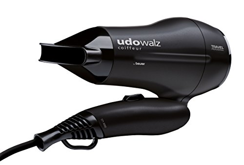 Udo Walz CT1 2000 Reisehaartrockner by Beurer (Haartrockner mit einklappbarem Griff für minimalen Platzbedarf und sehr geringem Gewicht) - 3