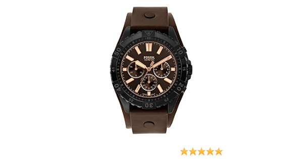 Buy Fossil Analog Black Dial Men's 