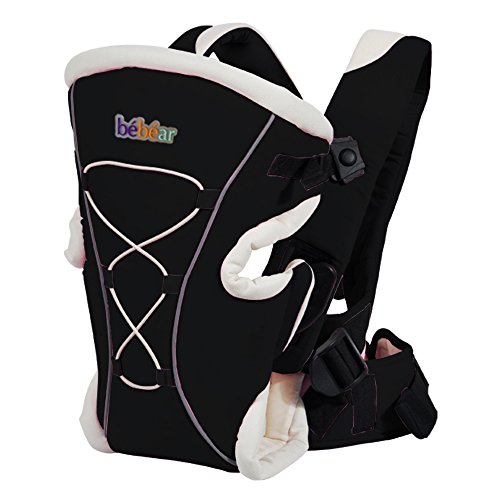 Bebamour Brand Backpack 3 in 1 Functional Baby Carrier Backpack (Black)