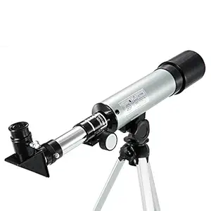 SHREVI IMPEX Land & Sky Telescope - Optical Glass & Metal Tube Refractor Telescope (90X Power) with Free Tripod & 2 EYEPIECES- telescopes for Astronomy- Catadioptric Telescopes