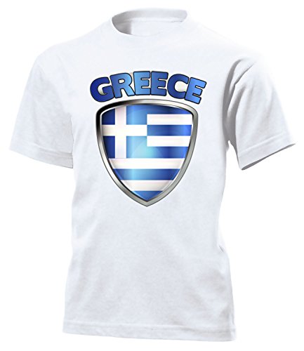 GRIECHENLAND FANSHIRT 3333 Kinder T-Shirt (K) Gr.128