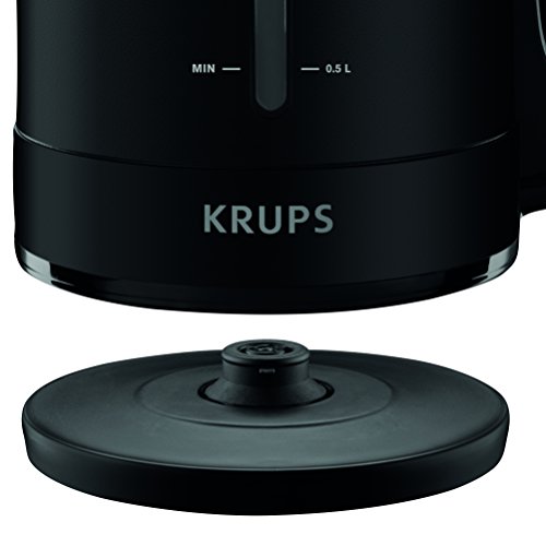 Krups BW2448 Wasserkocher Pro Aroma, 1,6 L, 2,400 W mit beleuchtetem Ein-/Ausschalter, schwarz - 4