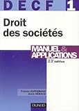 Image de DECF 1 Droit des sociétés, des autres groupements et des entreprises en difficultés : Manuel & application