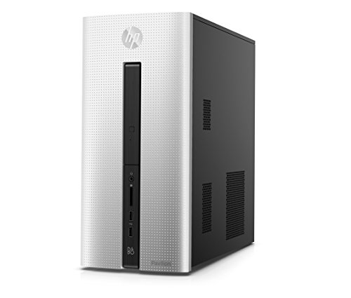 HP Pavilion (560-p165ng) Desktop PC (Intel Core i5-7400, 8 GB RAM, 1 TB HDD, 128 GB SSD, NVIDIA GeForce GTX 1060, DVD-Writer, Windows 10 Home 64) silber - 3