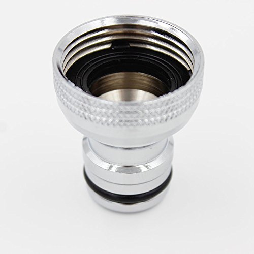 Geräteanschlussstück Wasserhahnanschluss mit 1″ IG Innengewinde Chrom/Messing 3/4″ PROFI-Gardena kompatibel - 2