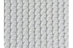 MAILLESTORE Filet échafaudage 50g/m² - Léger - Mailles triangulaires Blanc 2.57m x 10m Boutonnières côtés et double au milieu