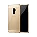Produktbild WIWJ Galaxy S9 Spiegel Hülle,Galaxy S9 Metall Cover, Handyhülle Spiegel Metall Case Cover 2 in 1 Aluminium Rahmen PC Bumper Case Schutzhülle für Samsung Galaxy S9-Tyrant Gold