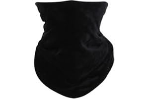 MARELUXE Snoods for Men Women, Neck Warmer Men, Heated Scarf, Mens Snood, Winter Ski Mask, Outdoor Sports Face Covers, Thermal Fleece Snoods for Men, Scarf for Men, Unisex Neck Warmer Windproof