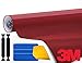 Produktbild 3M 1080 Gloss Metallic Red Air-Release Vinyl Wrap Roll Including Toolkit (1ft x 5ft)