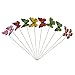Magideal Colorful 2 Layer Flying Butterfly on Stick Toy Garden Lawn Ornament 7x5.5CM RS.325.00