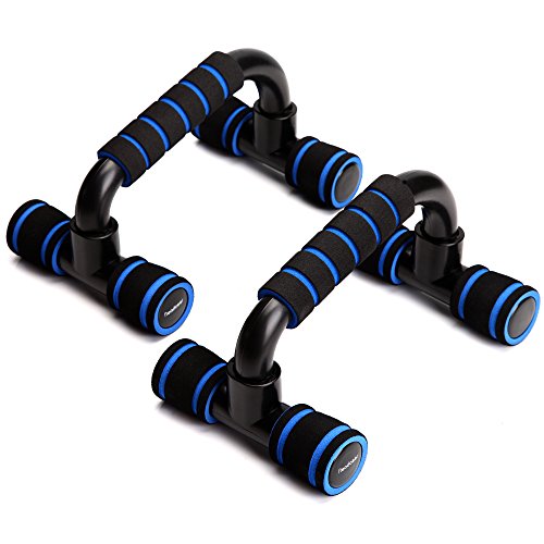 Readaeer Poignées d'appui pour Pompe/Push-Up Bars pour Musculation (bleu)