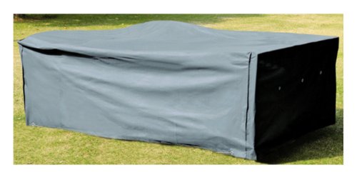 Schutzhülle für Tisch Stühle Sitzgruppen Sitzgarnituren 200 x 160 - Oxford Gewebe 420 D - Farbechtheit TÜV SÜD geprüft