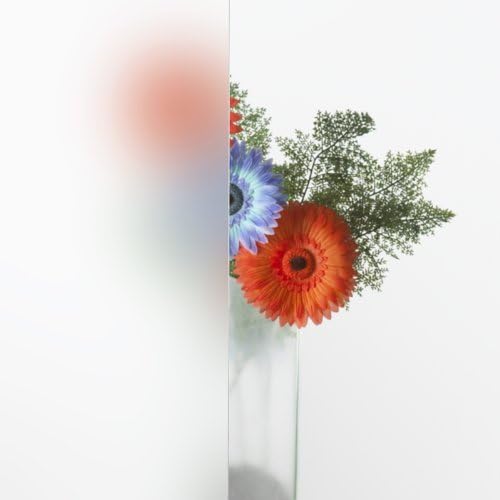 White Frosted Privacy Glass Window Film 76cm*3m