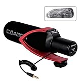 【Richtcharakteristik mit Supernierencharakteristik】 Das Schrotflintenmikrofon CVM-V30 PRO bietet eine hervorragende außeraxiale Unterdrückung der gewünschten Geräusche, wodurch das Umgebungsgeräusch, das aufgenommen werden soll, wirksam reduziert wird.