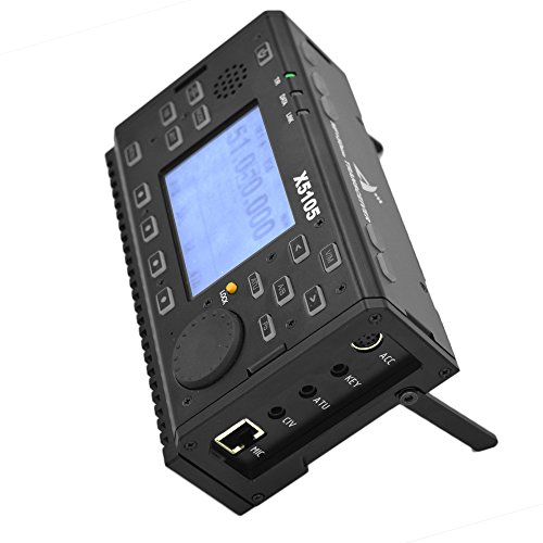 Xiegu X5105 OUTDOOR VERSION 5W 3800mAh HF TRANSCEIVER with IF Output, All Bands Covering SSB CW AM FM RTTY PSK Black