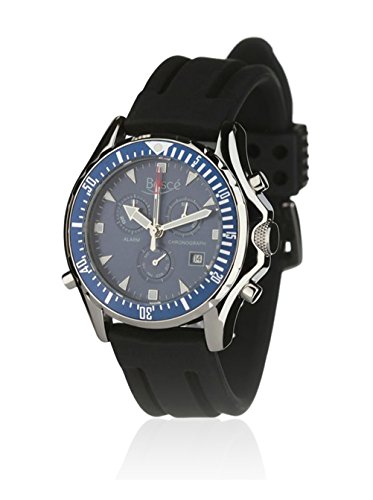 Boscé Herren-Armbanduhr Analog Automatik Kautschuk BO-HQ22026-904BL