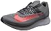 Produktbild NIKE Herren Zoom Fly Laufschuhe, Grau (Gunsmoke/Bright Crimson/Thunder Grey 004), 41 EU