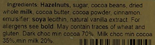 Artisan du Chocolat Cinnamon Gianduja Hazelnuts 125 g