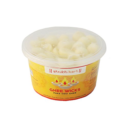 Shubhkart Pure Desi Ghee Wicks (100 Wicks)