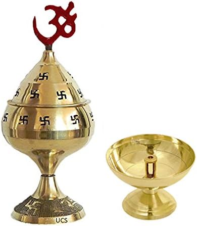 Craft Art India Combo Offer - Handmade Brass Diya/Pooja/jyot/ puja/indian god - Two types of Diya