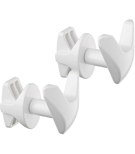 Gancio per radiatore rotondo da 12 pezzi, gancio per scaldasalviette, tutti i radiatori standard, rimovibile (bianco) | Leroy Merlin