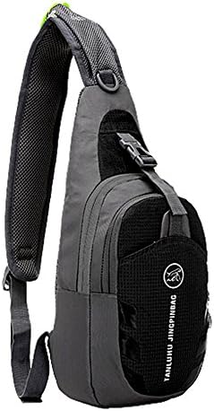 Annitnie Shoulder Backpack Cross Body Bag Sling Bag Chest Pack with Adjustable Shoulder Strap