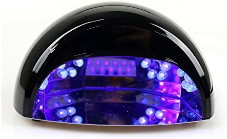 12W LED Nail Dryer, BeautyPO Potable Nail Curing Lamp Light for LED Gel Nail Polish Fast Drying, Professional LED Nail Lamp with 5 Pcs Nail Files for Nail Art at Home and Salon