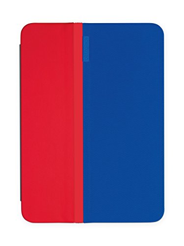 Logitech AnyAngle Schutzhülle mit frei verstellbarer Halterung für Apple iPad Air 2 rot/blau