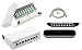 Produktbild Netzwerk Set - CAT 6A 8Port Patchpanel/ Patchfeld FTP 8 x RJ45 10GBit + TP-LINK TL-SG1008D 8-Port Gigabit Desktop Switch