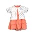 Orange and Orchid Baby Girls Cotton Frock (9-12 Months) RS.399.00