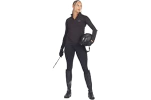 AUTUMNN EQUESTRIAN Horse Riding Leggings/Tights Women Matt Silicone Grip with Phone Pockets Premium Tights Equestrian Breeches