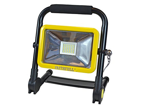 Price comparison product image Faithfull 20 Watt Folding Rechargeable Site Light - XMS16FOLD20W