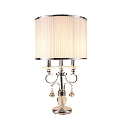 Preisvergleich Produktbild Osraed im Europäischen Stil, Schlafzimmer, Moderne minimalistische Lampe Nachttischlampe Schlafzimmer Warm Crystal Lampe, Dämmerungsschalter, Schalter des Helligkeitsreglers