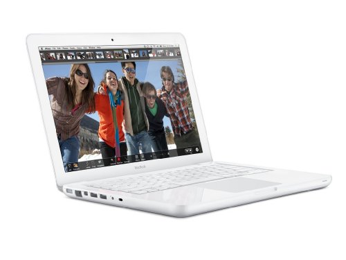 Apple MacBook 13-inch Laptop  Intel Core 2 Duo 2 26 GHz  2 GB RAM  250 GB HDD  Nvidia GeForce 9400M  OS X  - White - 2009 - MC207B A - UK Keyboard