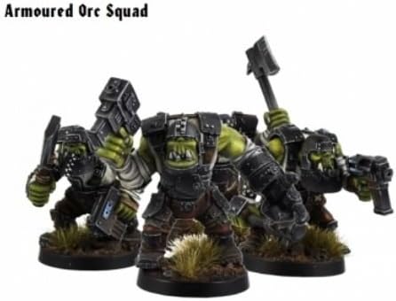 Kromlech - Armoured Orc Assault Squad (10)