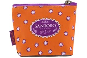 SANTORO GORJUSS, Monedero Unisex infantil, Naranja (Naranja), 5x10x12 cm (W x H x L)