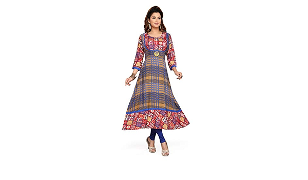 Printed Rayon Kurti 