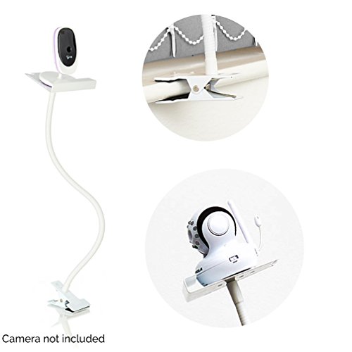 Soporte universal para monitor de bebés y cámara blanco White1