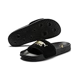 lederpuschen baby lidl Kategorie: Basics Puma Unisex-Erwachsene Leadcat Suede Badeschuhe, Schwarz Black Team Gold, 42 EU